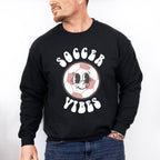Soccer Vibes - Soccer Unisex Crewneck T-Shirt Sweatshirt Hoodie