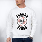 Soccer Vibes - Soccer Unisex Crewneck T-Shirt Sweatshirt Hoodie