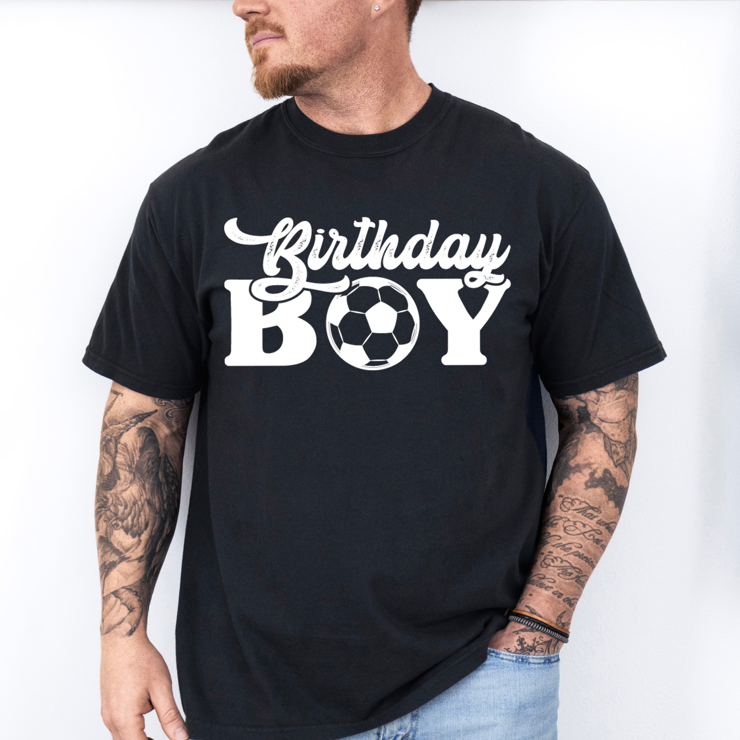 Birthday Boy - Soccer Unisex Crewneck T-Shirt Sweatshirt Hoodie
