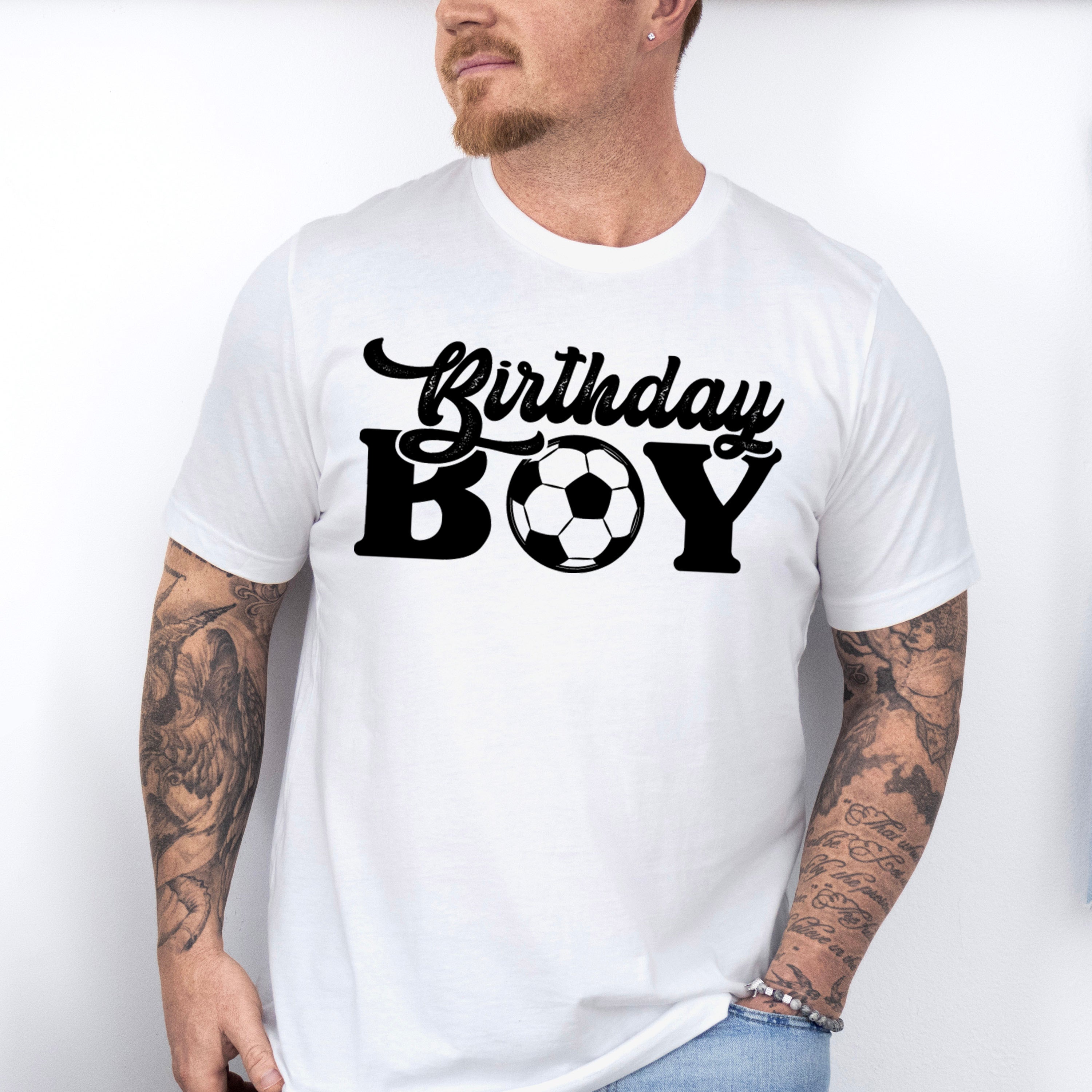 Birthday Boy - Soccer Unisex Crewneck T-Shirt Sweatshirt Hoodie
