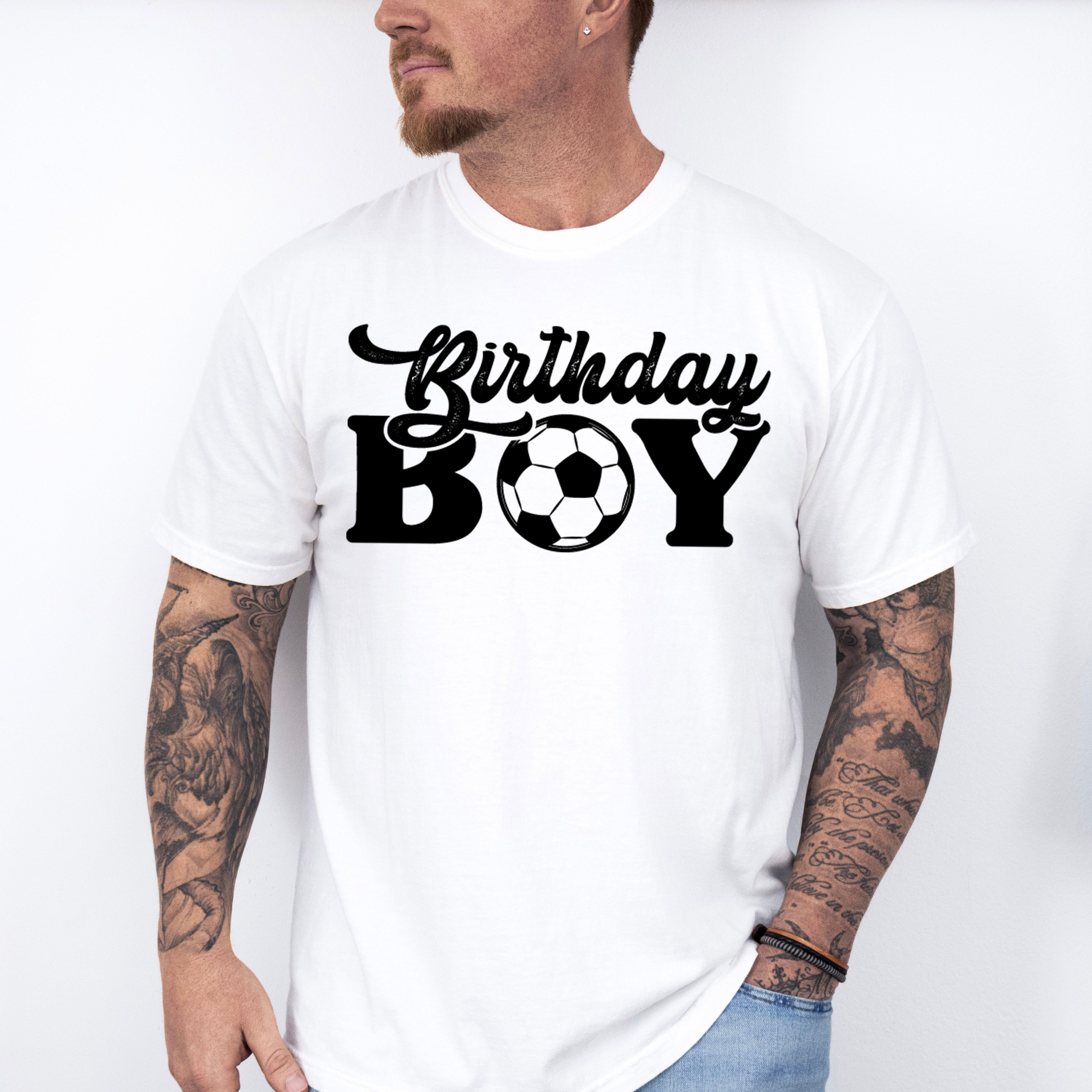 Birthday Boy - Soccer Unisex Crewneck T-Shirt Sweatshirt Hoodie