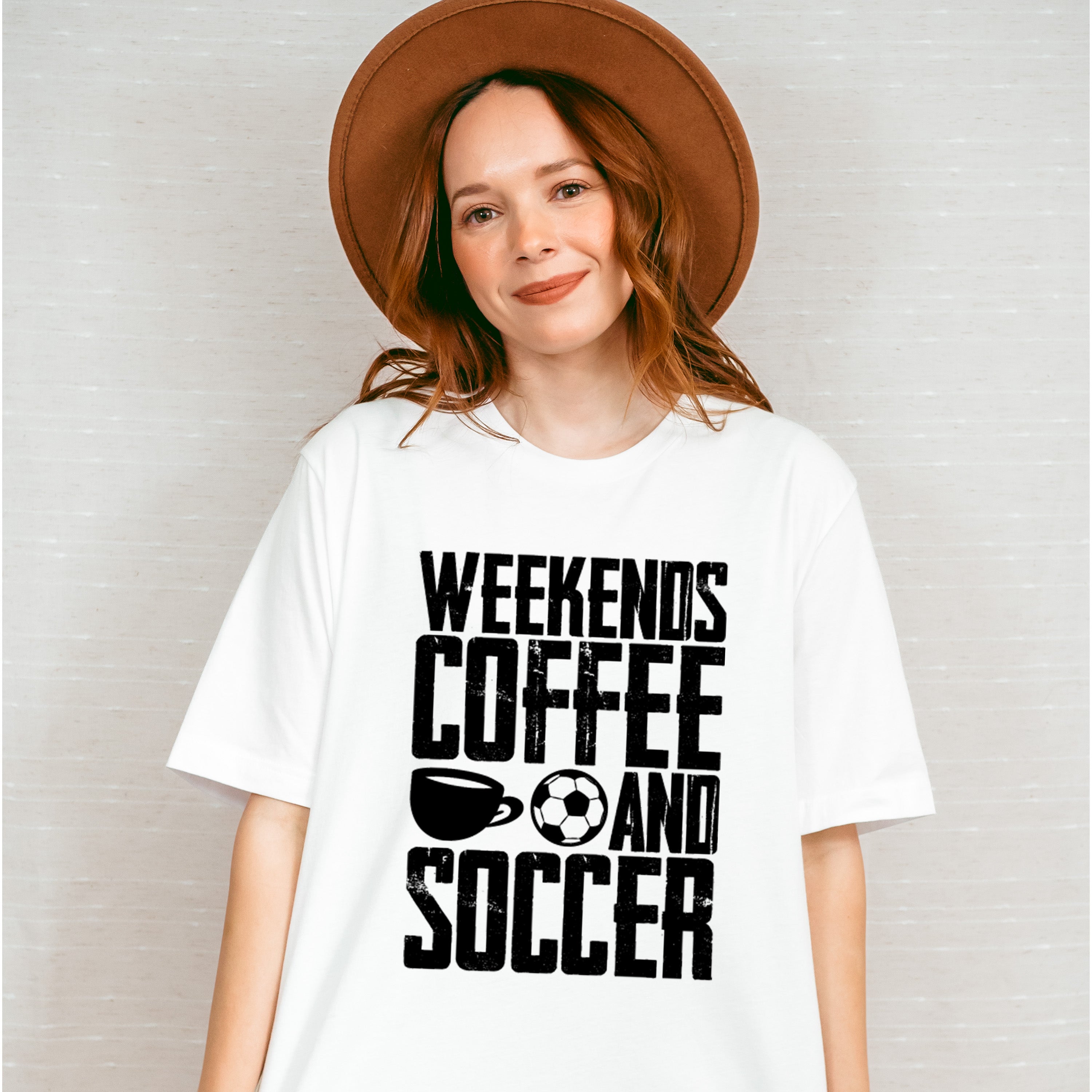 Weekends Coffee And Soccer - Soccer Unisex Crewneck T-Shirt Sweatshirt Hoodie