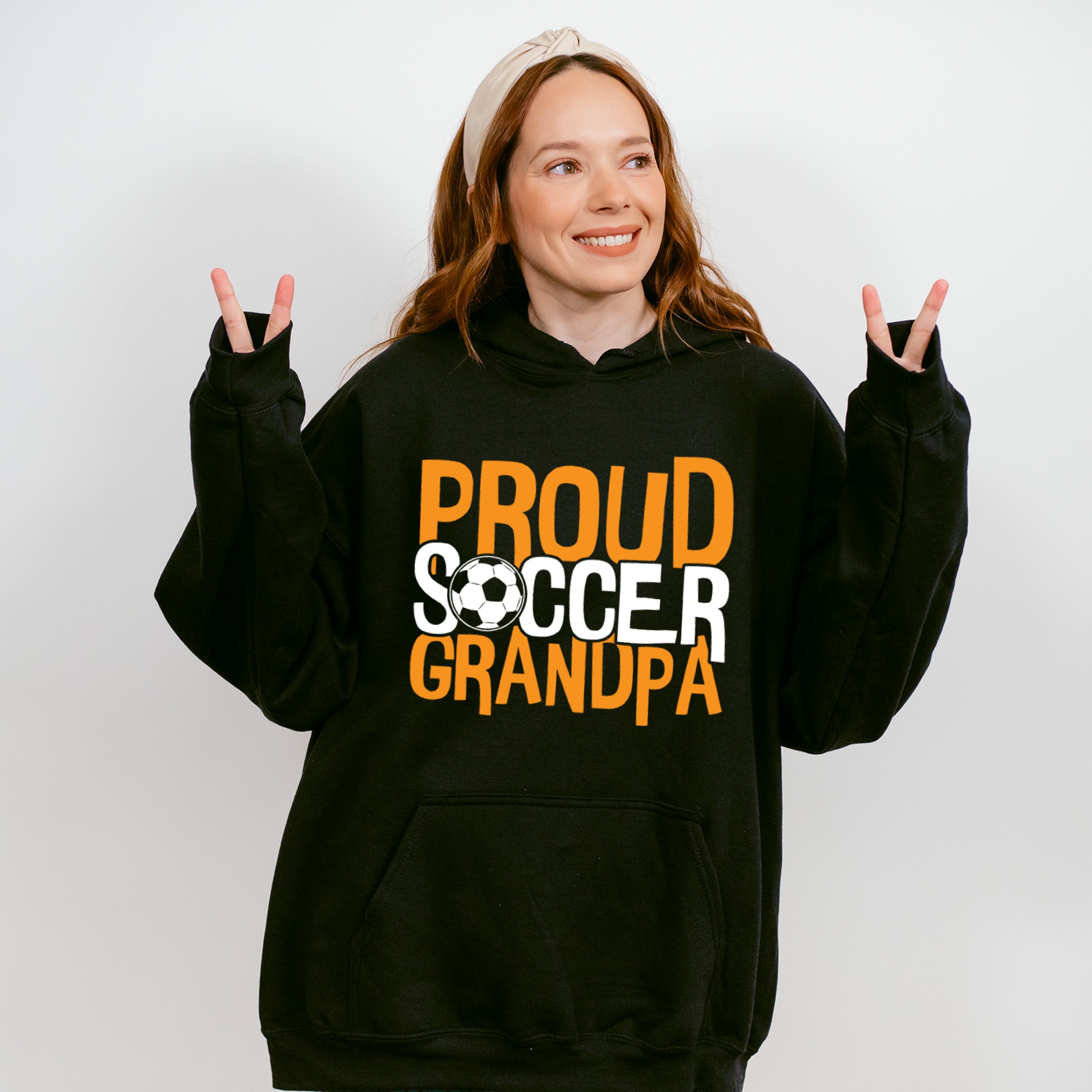 Proud Soccer Grandpa - Soccer Unisex Crewneck T-Shirt Sweatshirt Hoodie