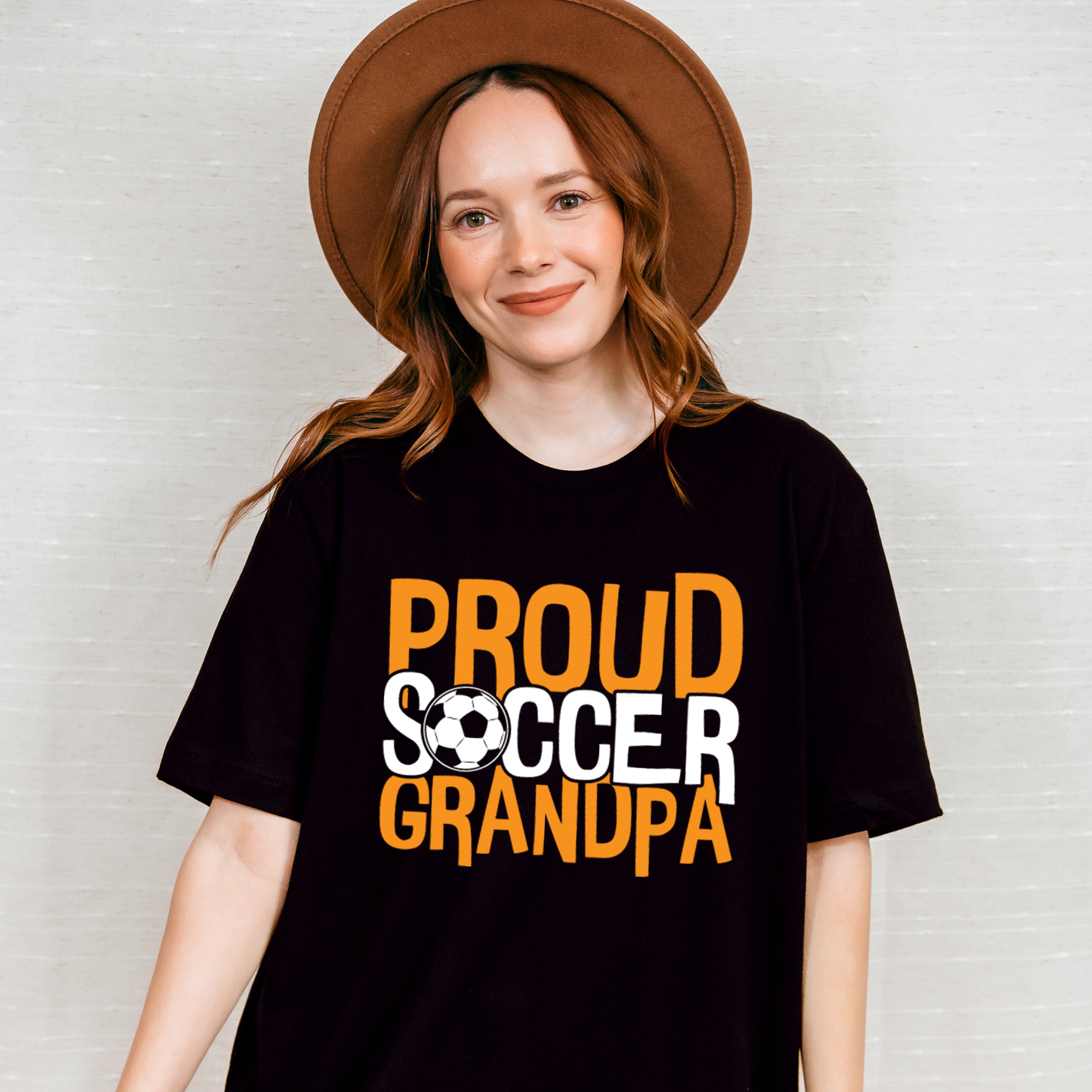 Proud Soccer Grandpa - Soccer Unisex Crewneck T-Shirt Sweatshirt Hoodie