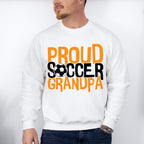 Proud Soccer Grandpa - Soccer Unisex Crewneck T-Shirt Sweatshirt Hoodie