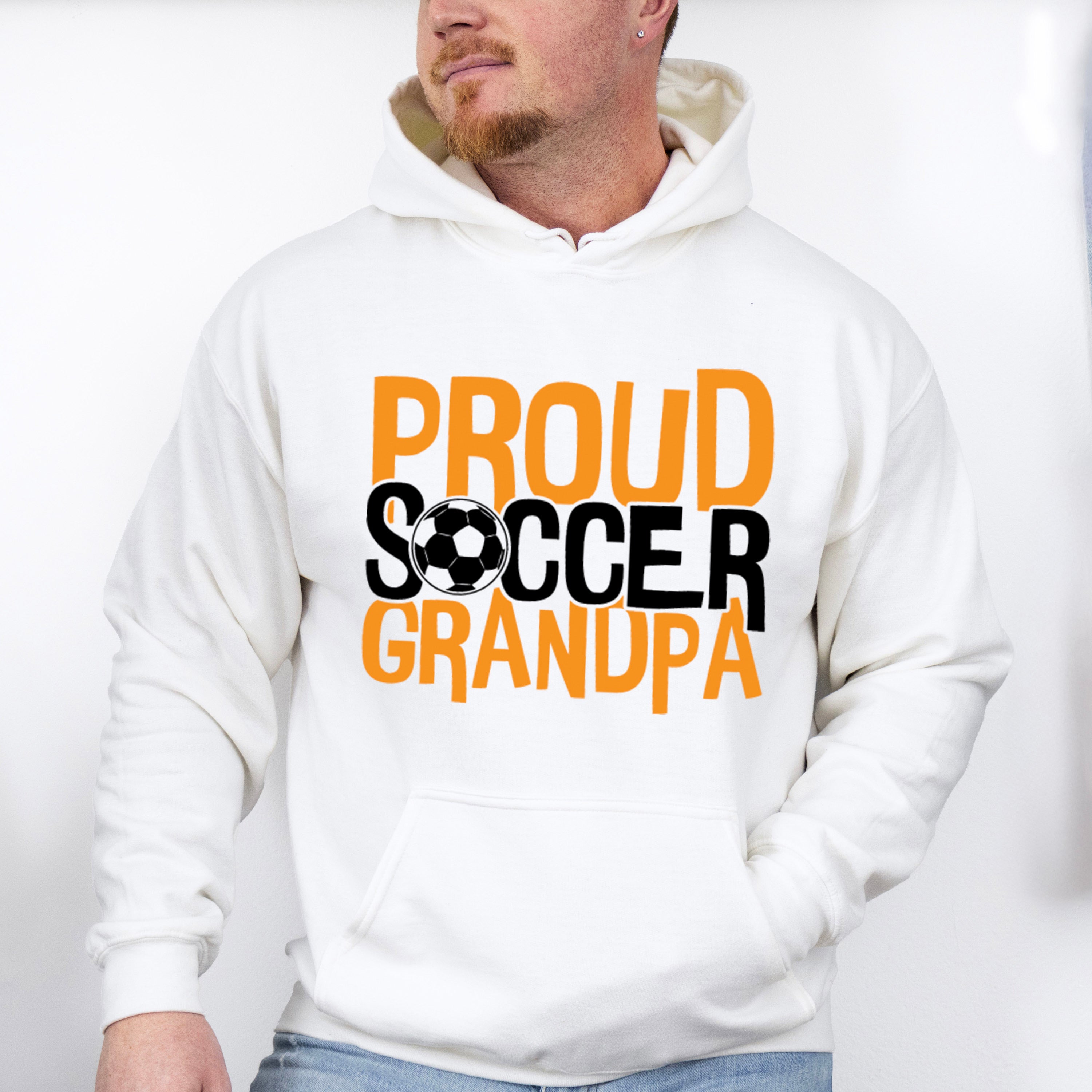 Proud Soccer Grandpa - Soccer Unisex Crewneck T-Shirt Sweatshirt Hoodie
