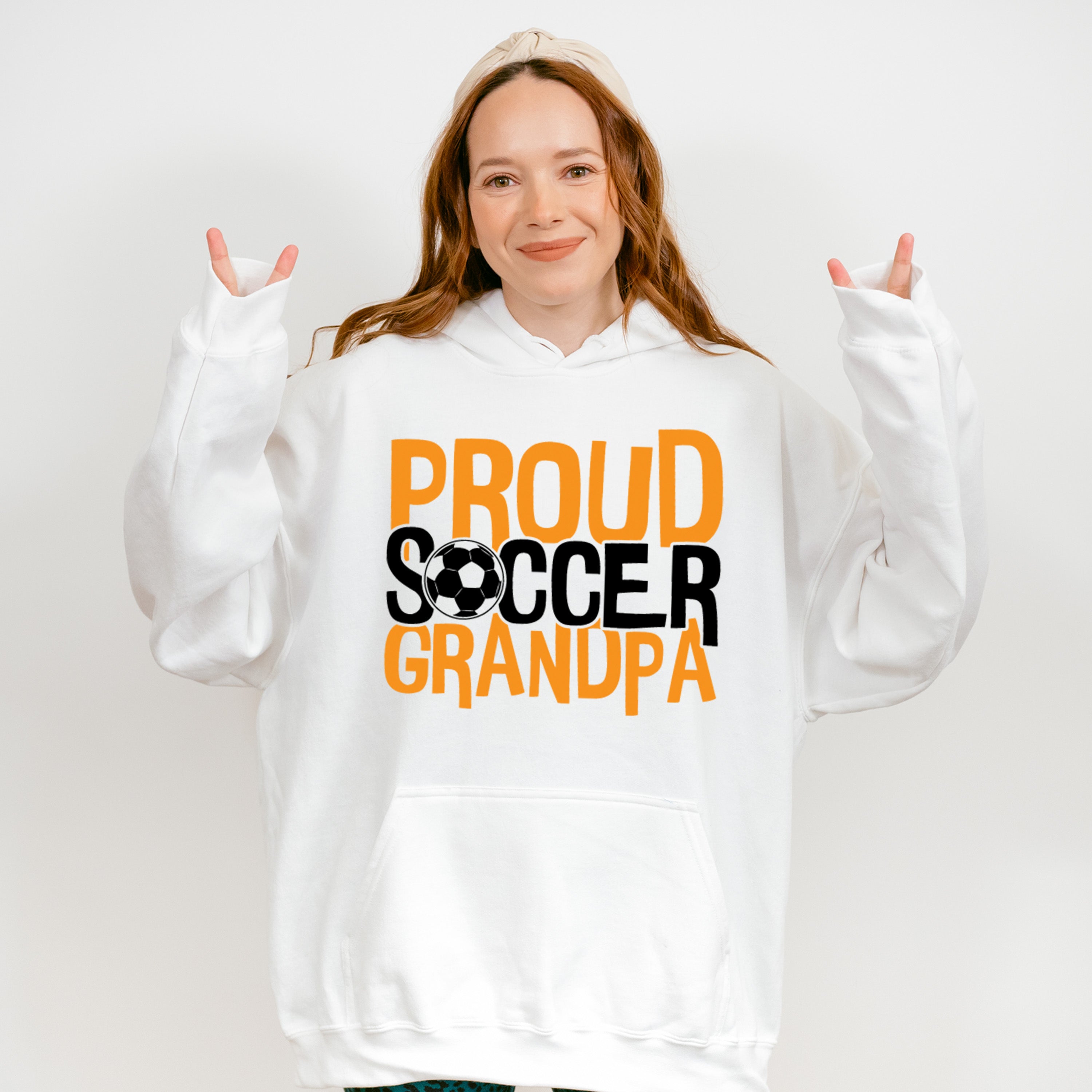 Proud Soccer Grandpa - Soccer Unisex Crewneck T-Shirt Sweatshirt Hoodie