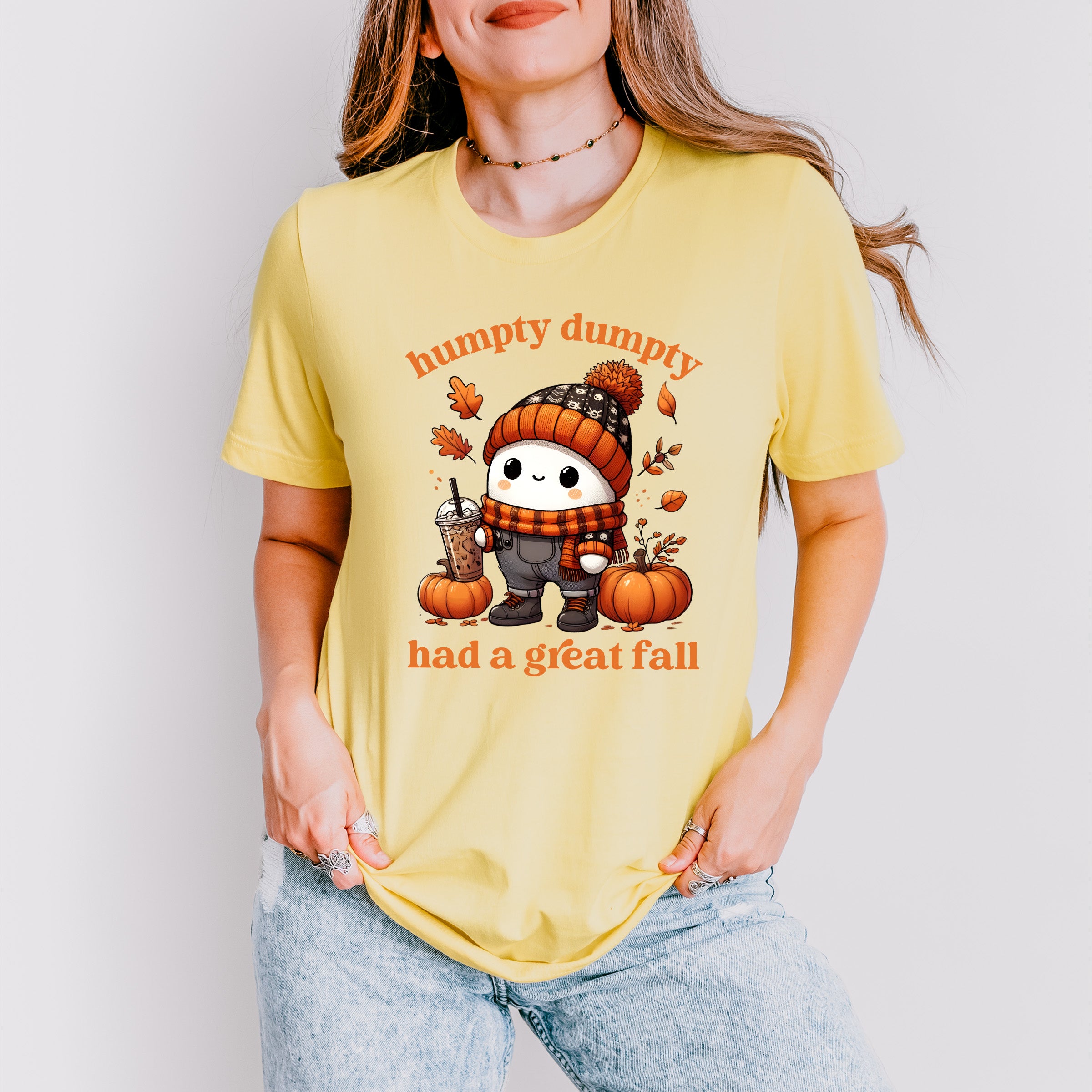 Humpty Dumpty Had A Great Fall - Fall Unisex Crewneck T-Shirt Sweatshirt Hoodie