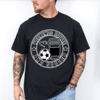 Weekends Coffee And Soccer Circle Design - Soccer Unisex Crewneck T-Shirt Sweatshirt Hoodie