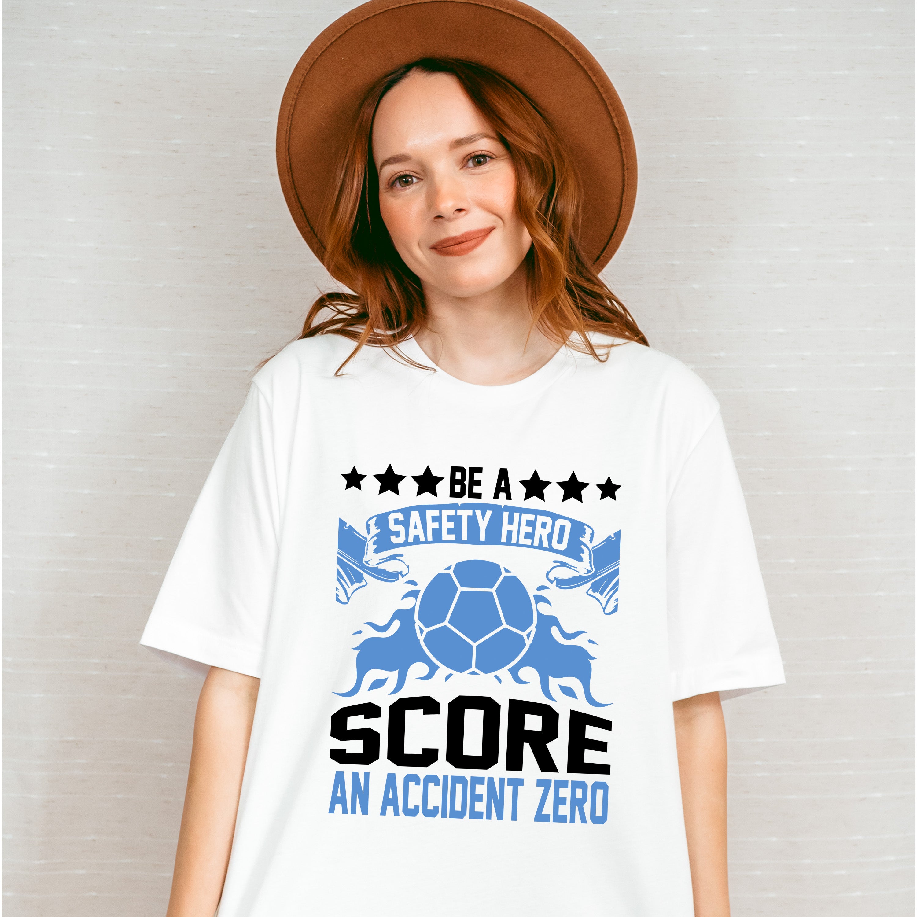 Be A Safety Hero Score An Accident Zero - Soccer Unisex Crewneck T-Shirt Sweatshirt Hoodie