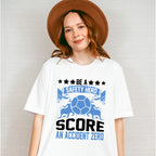 Be A Safety Hero Score An Accident Zero - Soccer Unisex Crewneck T-Shirt Sweatshirt Hoodie