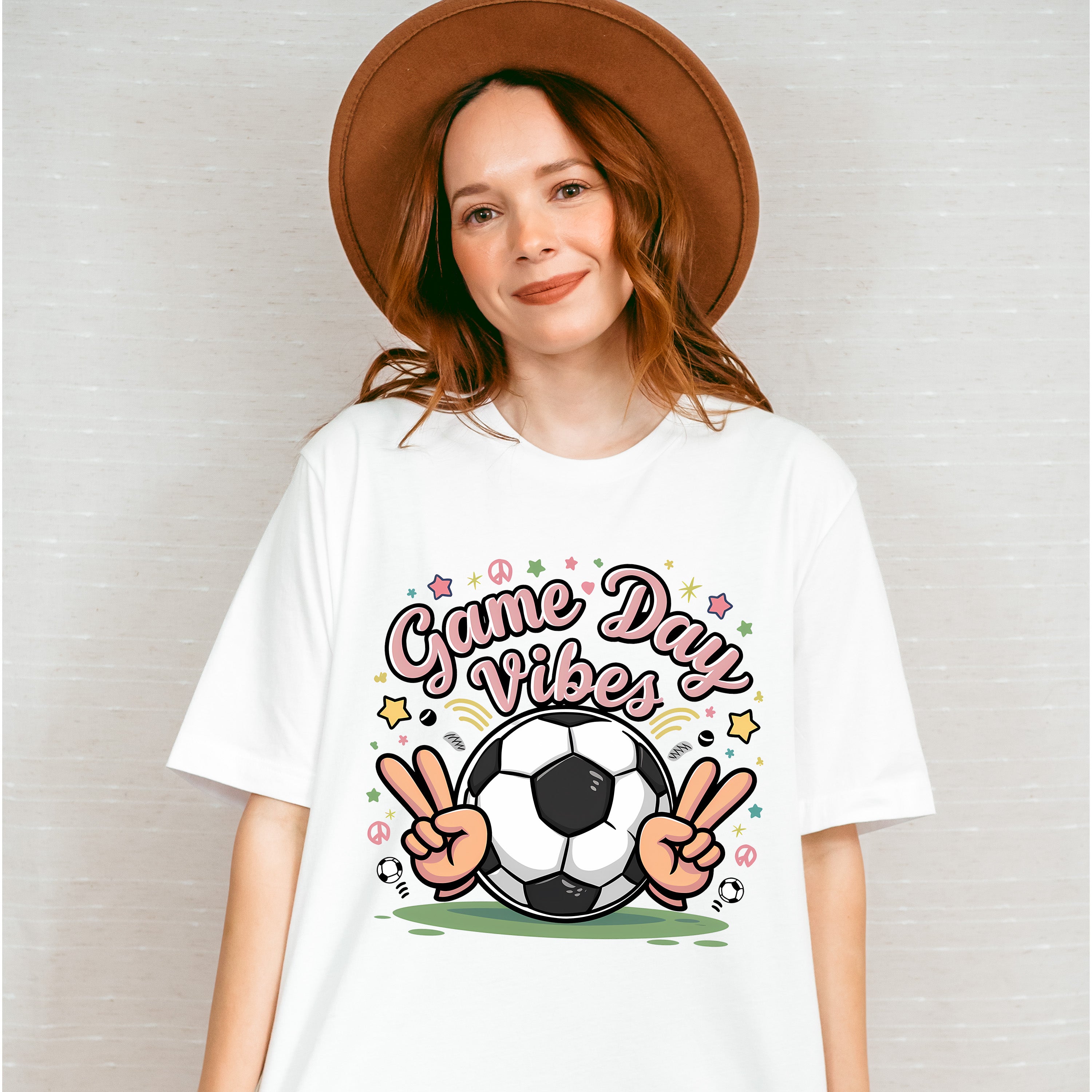 Game Day Vibes Soccer Ball Design - Soccer Unisex Crewneck T-Shirt Sweatshirt Hoodie