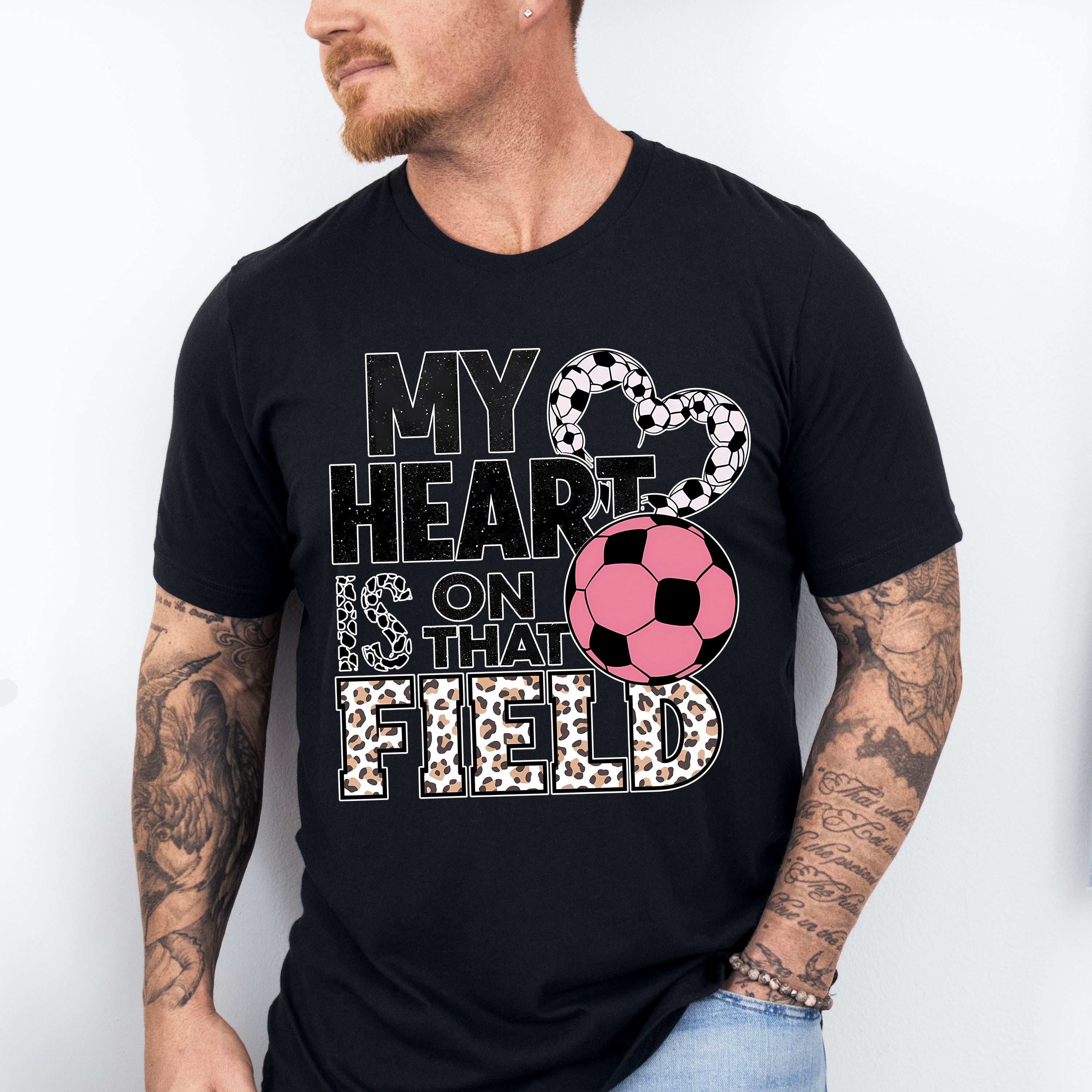 My Heart Is On That Field - Soccer Unisex Crewneck T-Shirt Sweatshirt Hoodie