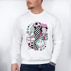 Soccer Lightning Doodles - Soccer Unisex Crewneck T-Shirt Sweatshirt Hoodie