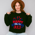 Happy 4Th Of July Unisex Crewneck T-Shirt Sweatshirt Hoodie