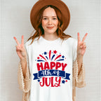 Happy 4Th Of July Unisex Crewneck T-Shirt Sweatshirt Hoodie