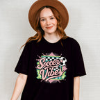 Soccer Vibes Design - Soccer Unisex Crewneck T-Shirt Sweatshirt Hoodie