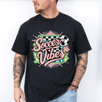 Soccer Vibes Design - Soccer Unisex Crewneck T-Shirt Sweatshirt Hoodie