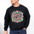 Soccer Vibes Design - Soccer Unisex Crewneck T-Shirt Sweatshirt Hoodie
