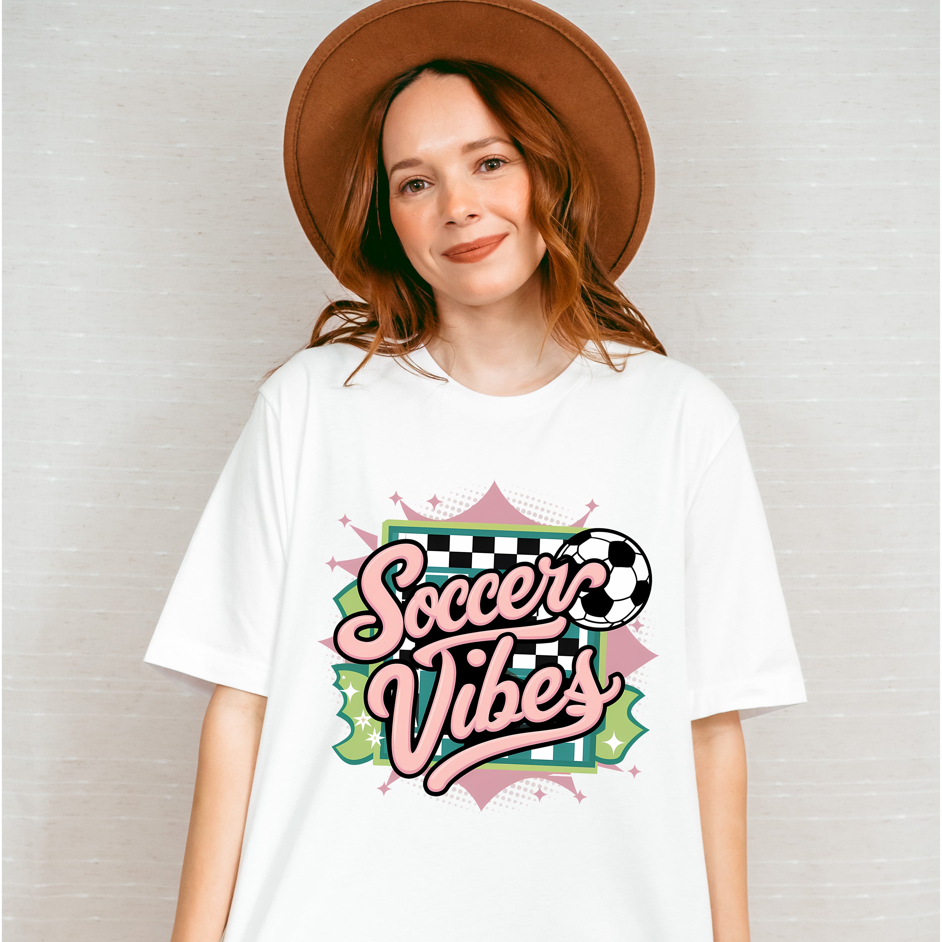 Soccer Vibes Design - Soccer Unisex Crewneck T-Shirt Sweatshirt Hoodie