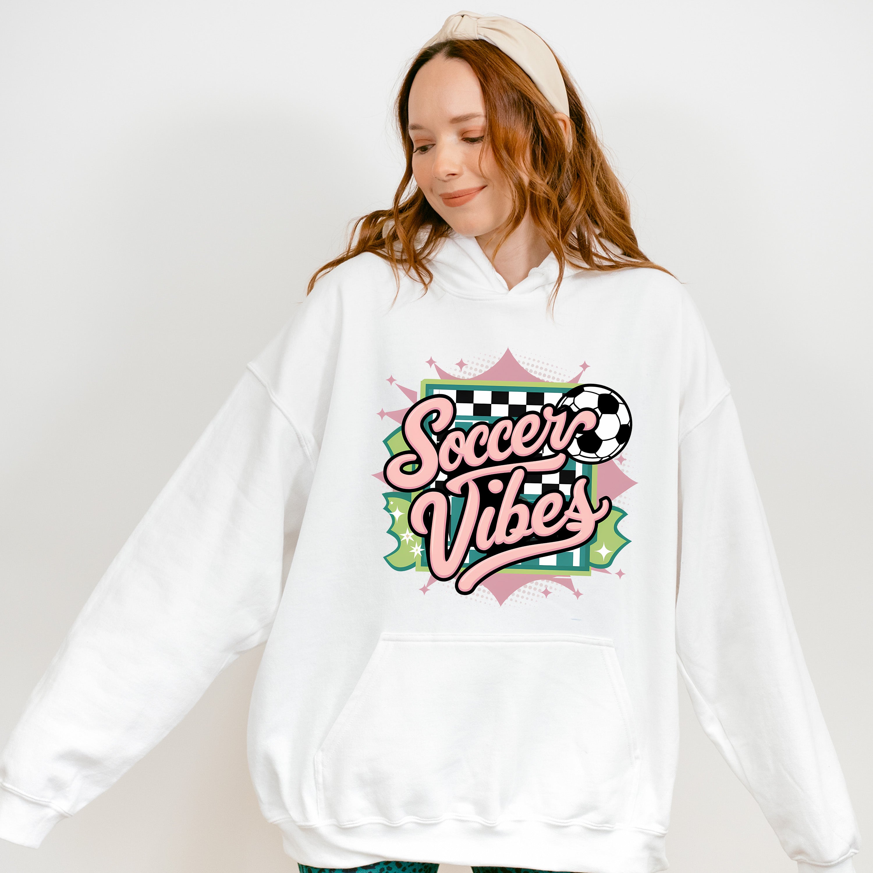 Soccer Vibes Design - Soccer Unisex Crewneck T-Shirt Sweatshirt Hoodie
