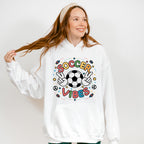 Soccer Vibes Peace Sign Soccer Ball Design - Soccer Unisex Crewneck T-Shirt Sweatshirt Hoodie