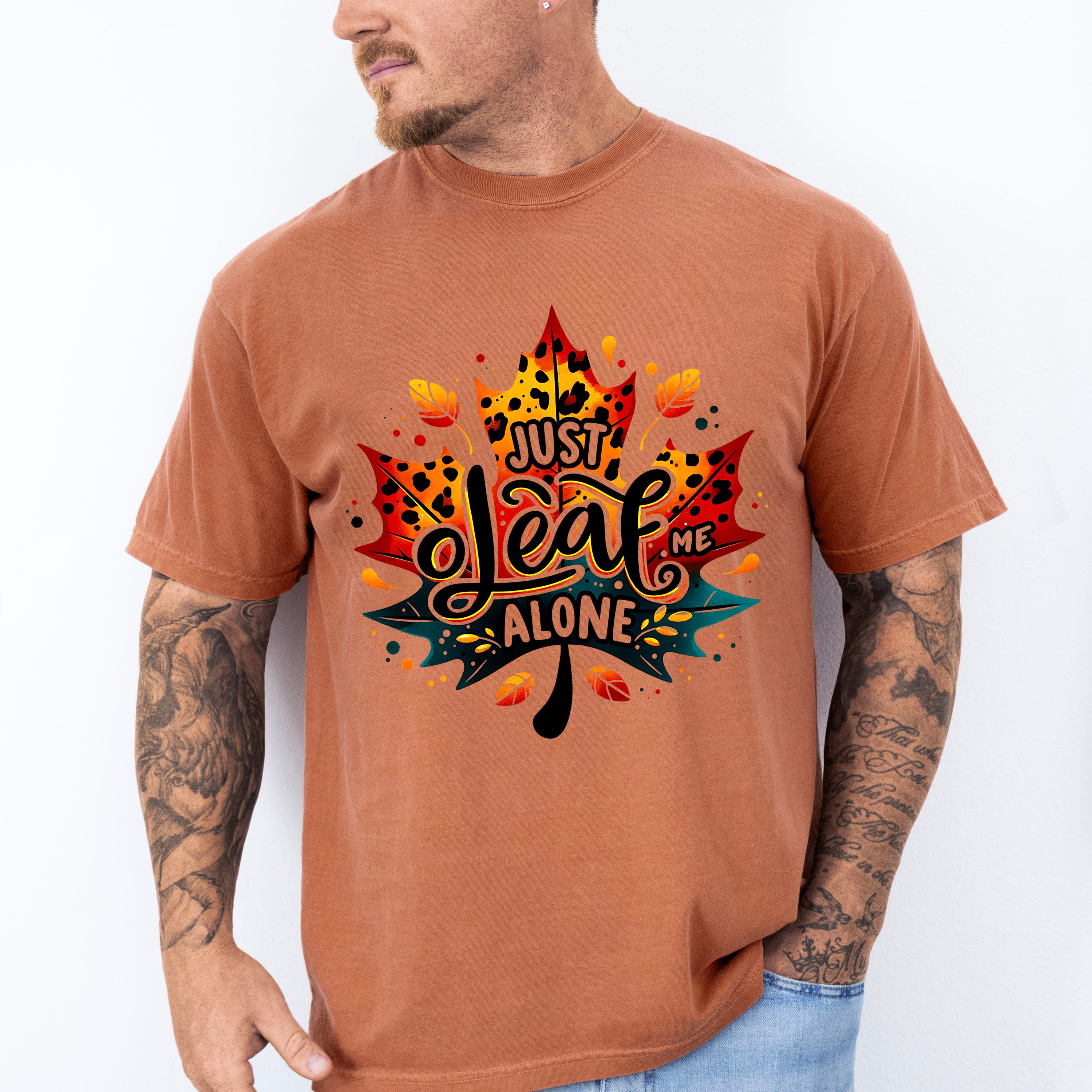 Just Leaf Me Alone - Fall Unisex Crewneck T-Shirt Sweatshirt Hoodie