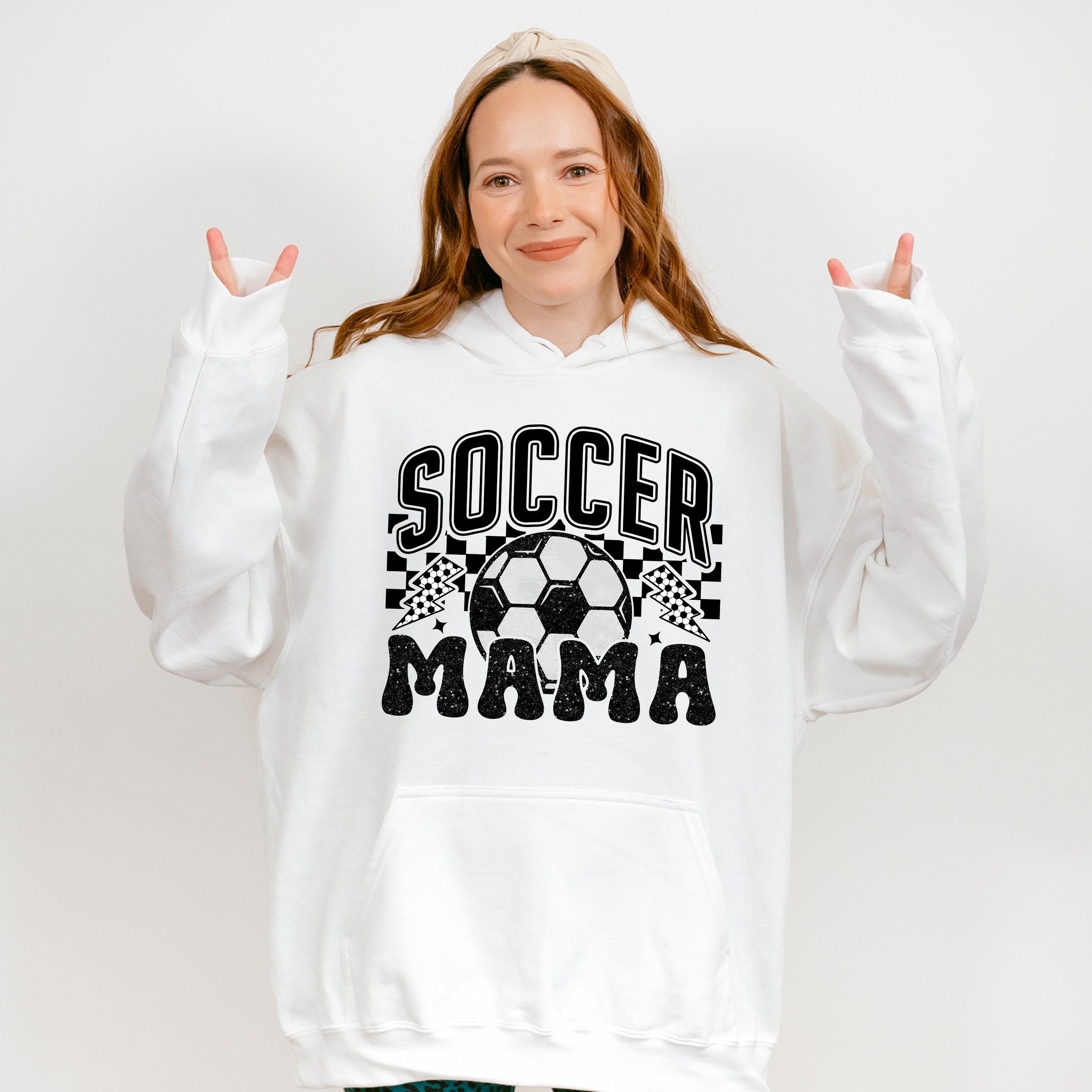 Soccer Mama Lightning Design - Soccer Unisex Crewneck T-Shirt Sweatshirt Hoodie