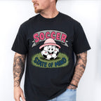 Smiley Soccer State Of Mind - Soccer Unisex Crewneck T-Shirt Sweatshirt Hoodie
