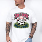 Smiley Soccer State Of Mind - Soccer Unisex Crewneck T-Shirt Sweatshirt Hoodie