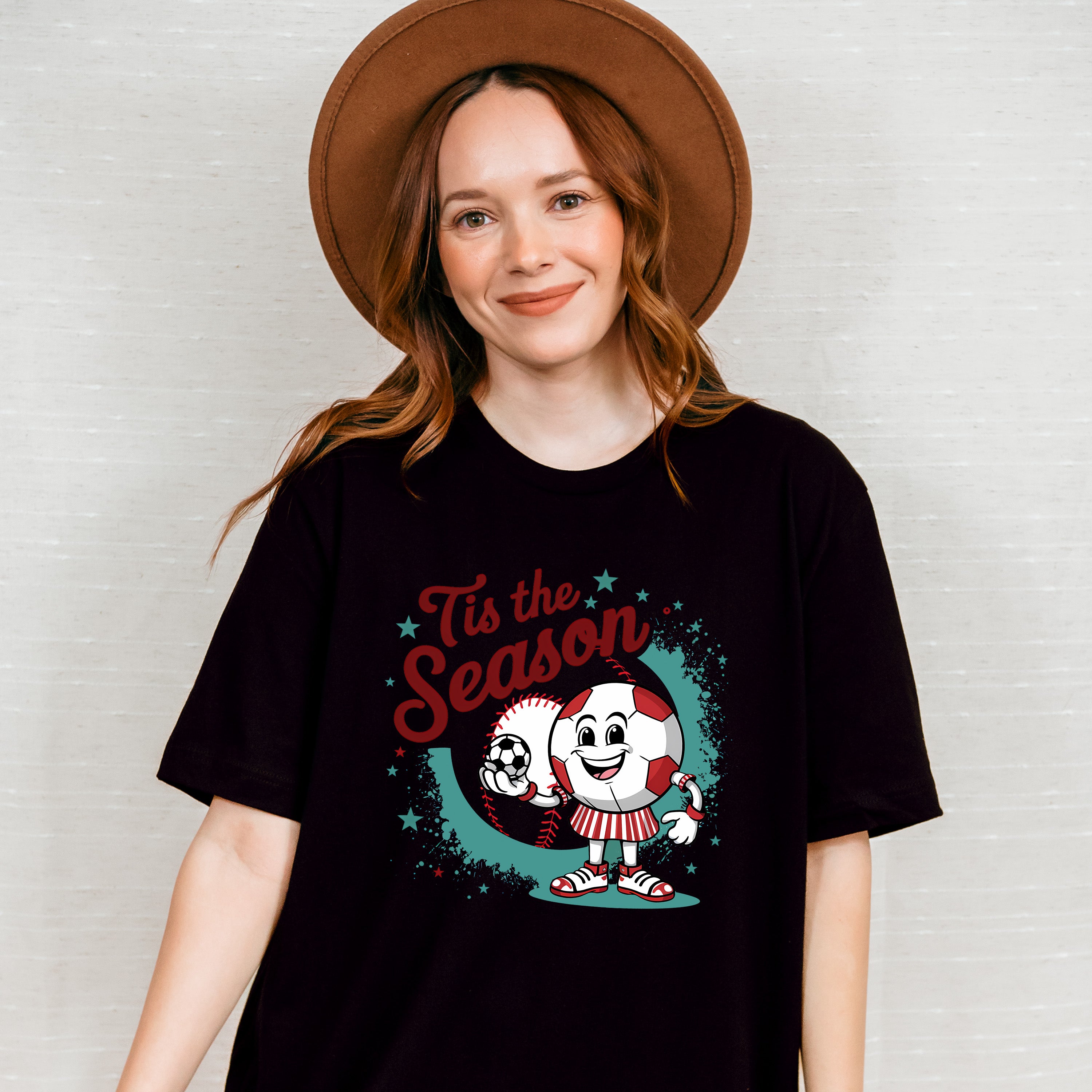 Tis The Season - Soccer Unisex Crewneck T-Shirt Sweatshirt Hoodie