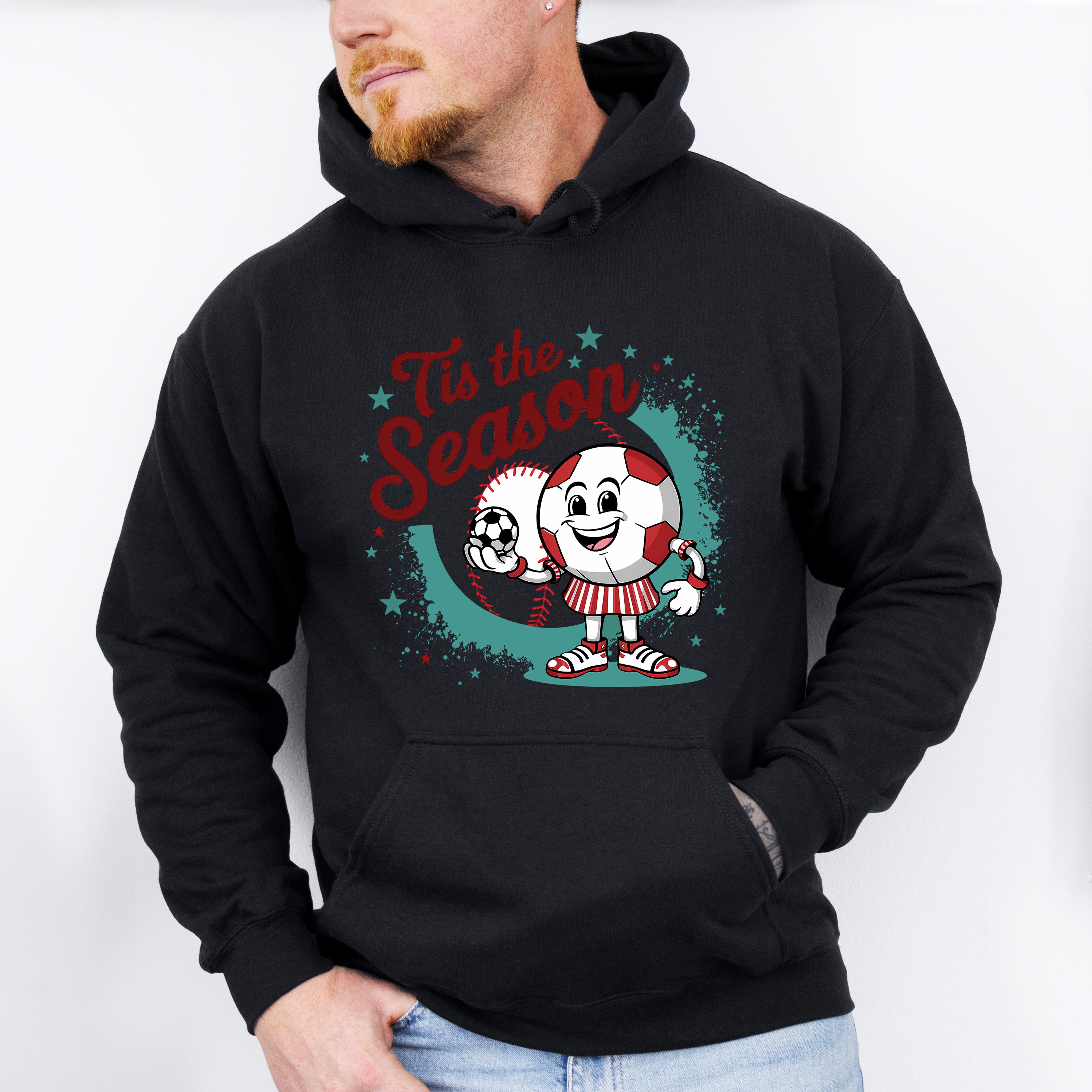 Tis The Season - Soccer Unisex Crewneck T-Shirt Sweatshirt Hoodie