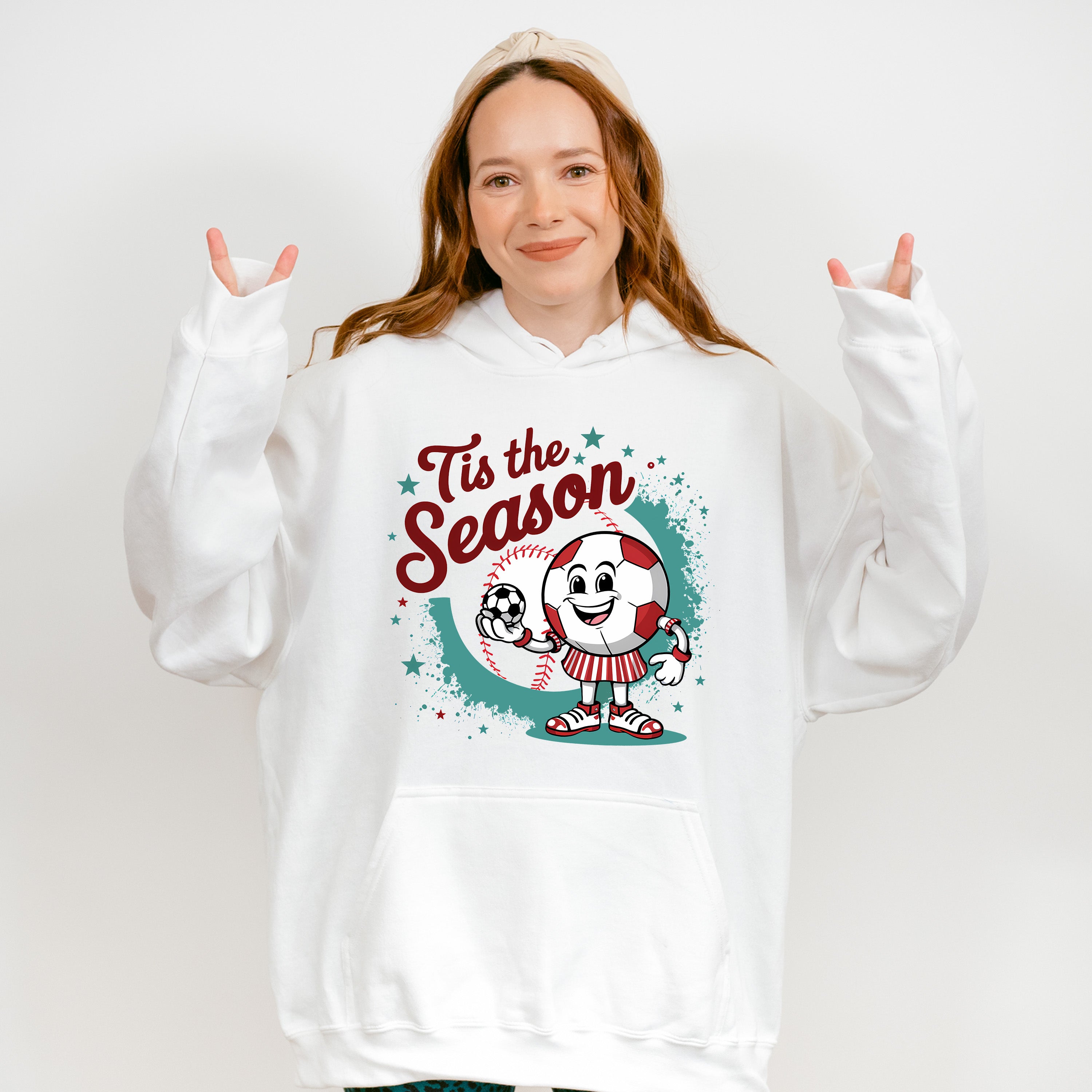 Tis The Season - Soccer Unisex Crewneck T-Shirt Sweatshirt Hoodie