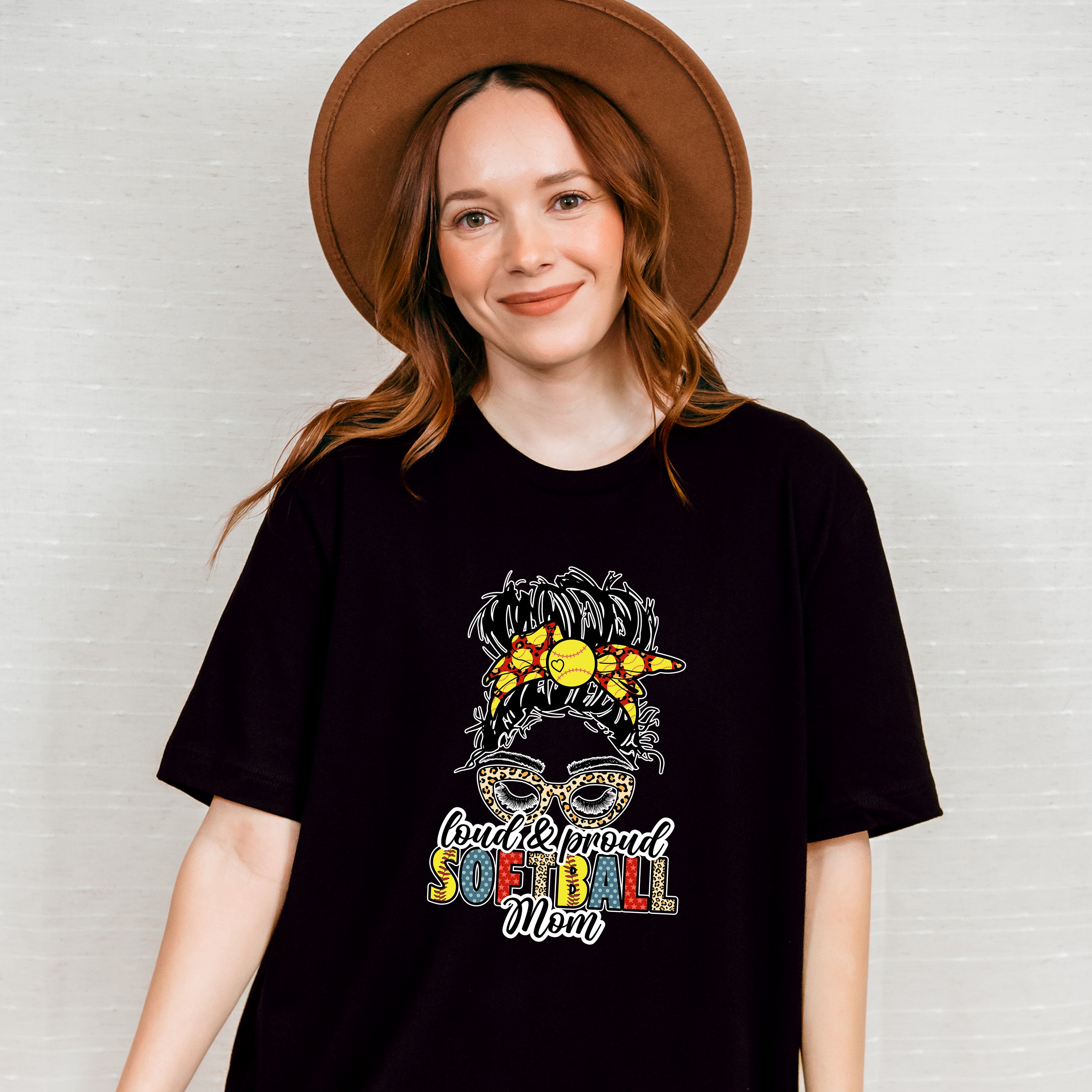 Loud And Proud Softball Mom - Softball Unisex Crewneck T-Shirt Sweatshirt Hoodie