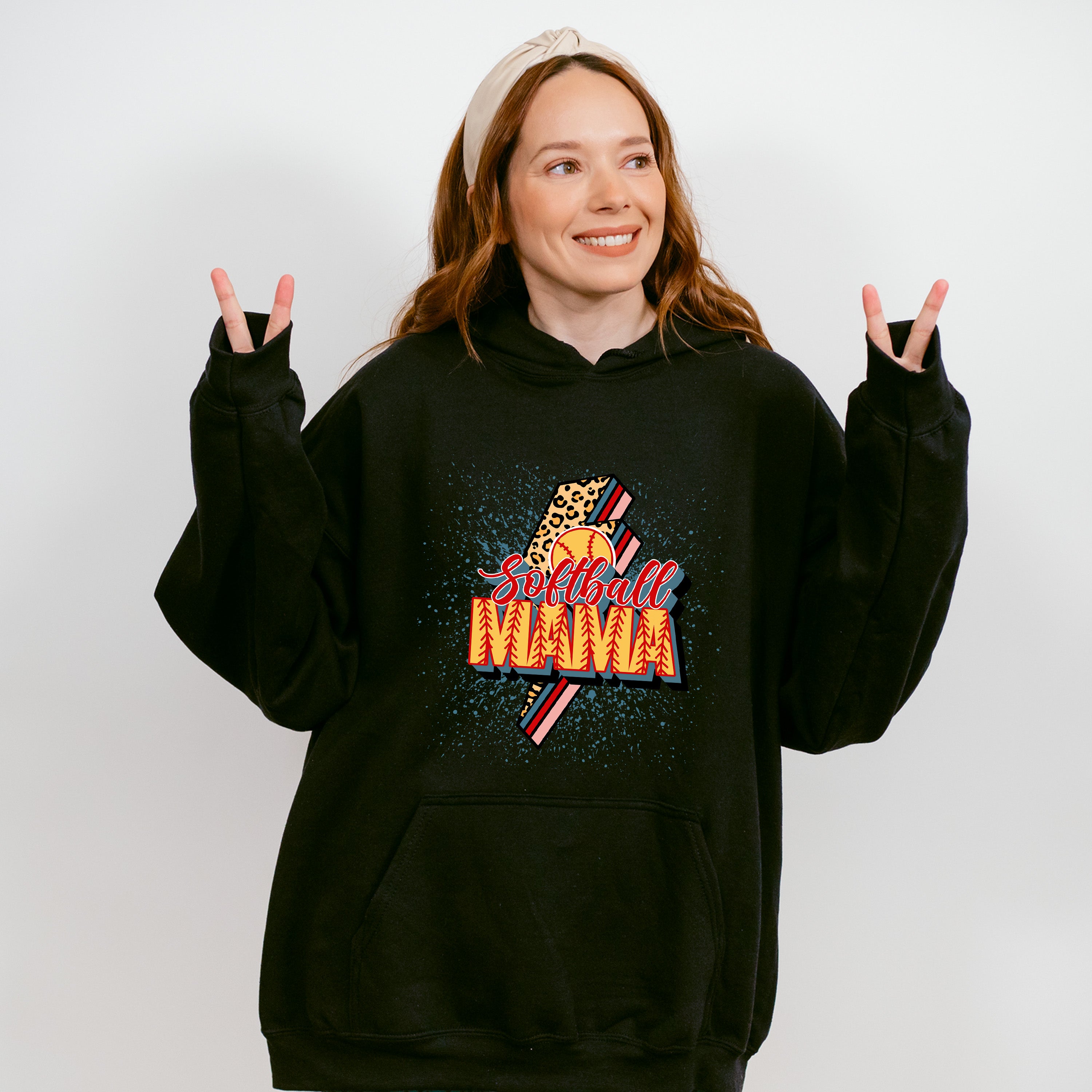 Softball Mama -  Softball Unisex Crewneck T-Shirt Sweatshirt Hoodie