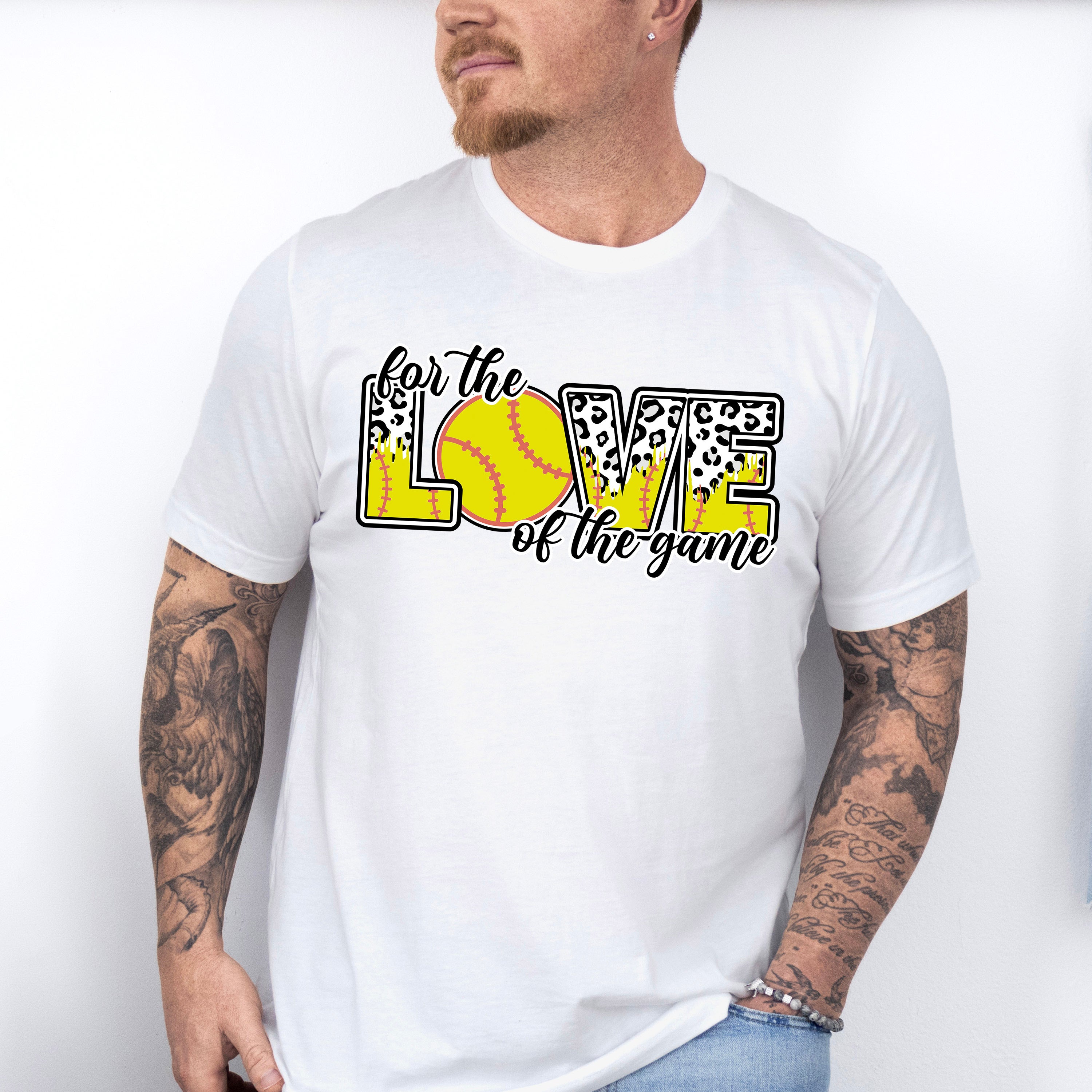 For The Love Of The Game - Softball Unisex Crewneck T-Shirt Sweatshirt Hoodie