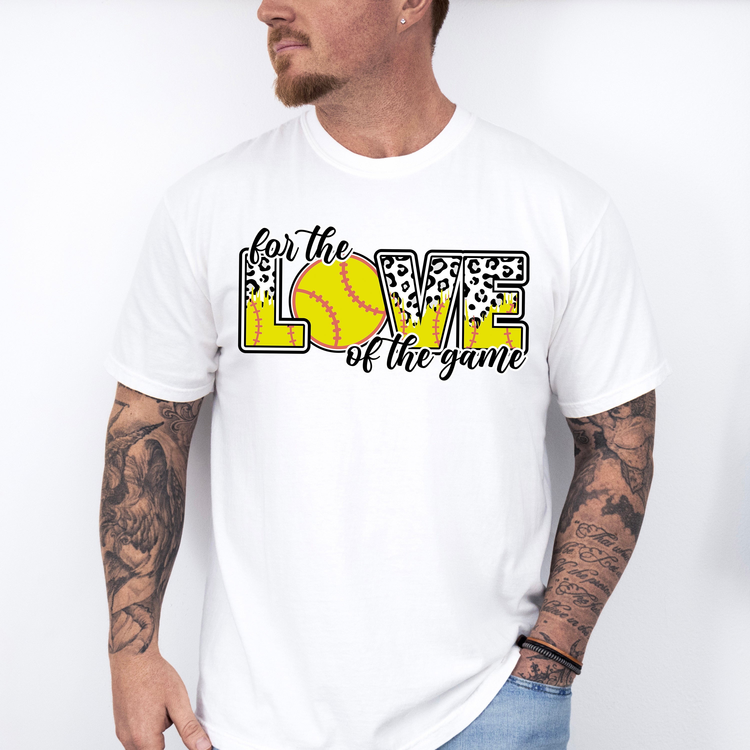 For The Love Of The Game - Softball Unisex Crewneck T-Shirt Sweatshirt Hoodie