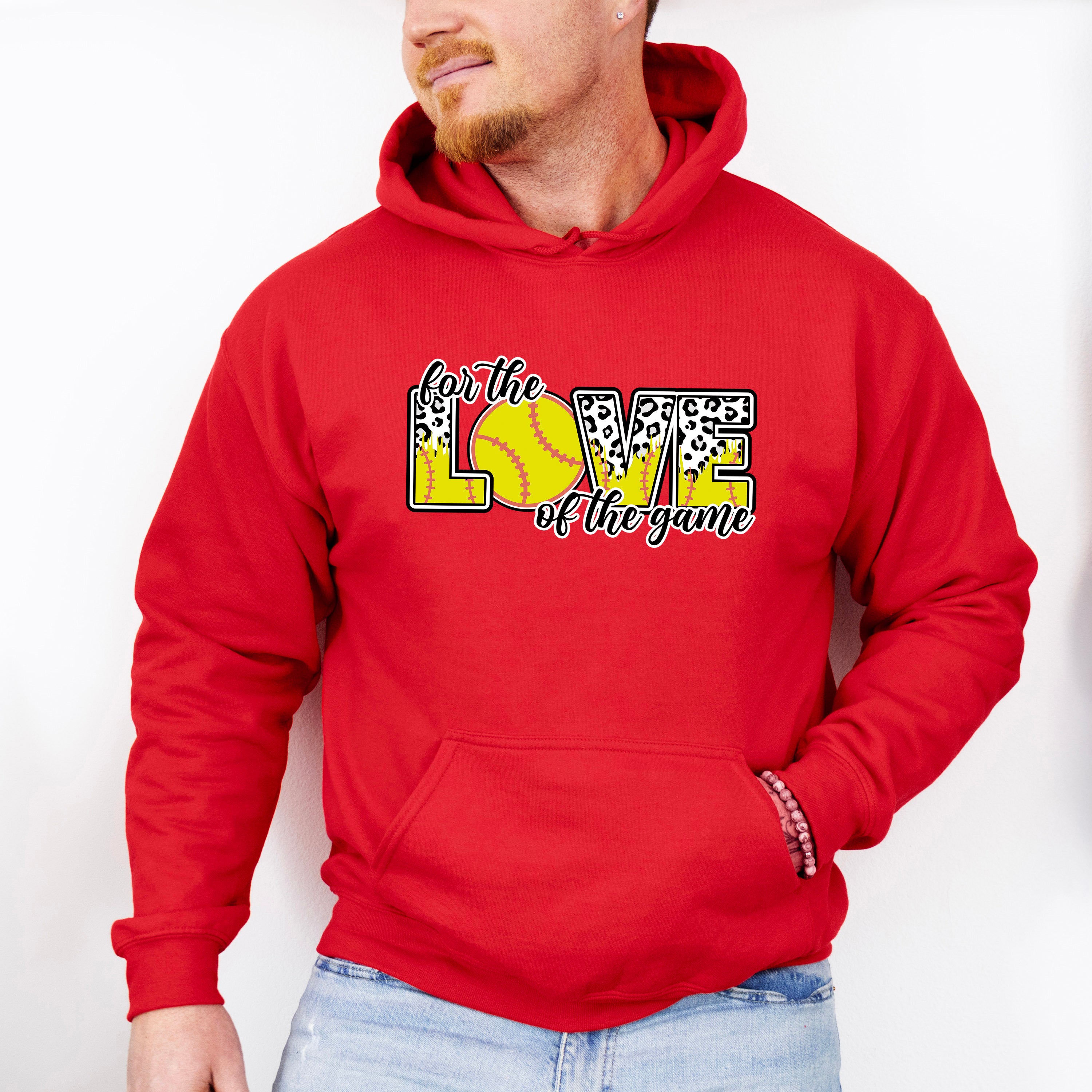 For The Love Of The Game - Softball Unisex Crewneck T-Shirt Sweatshirt Hoodie