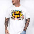 Lips Design - Softball Unisex Crewneck T-Shirt Sweatshirt Hoodie