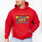 Softball Makes Me Happy - Softball Unisex Crewneck T-Shirt Sweatshirt Hoodie