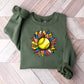 Sunflower Design - Soccer Unisex Crewneck T-Shirt Sweatshirt Hoodie