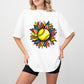 Sunflower Design - Soccer Unisex Crewneck T-Shirt Sweatshirt Hoodie