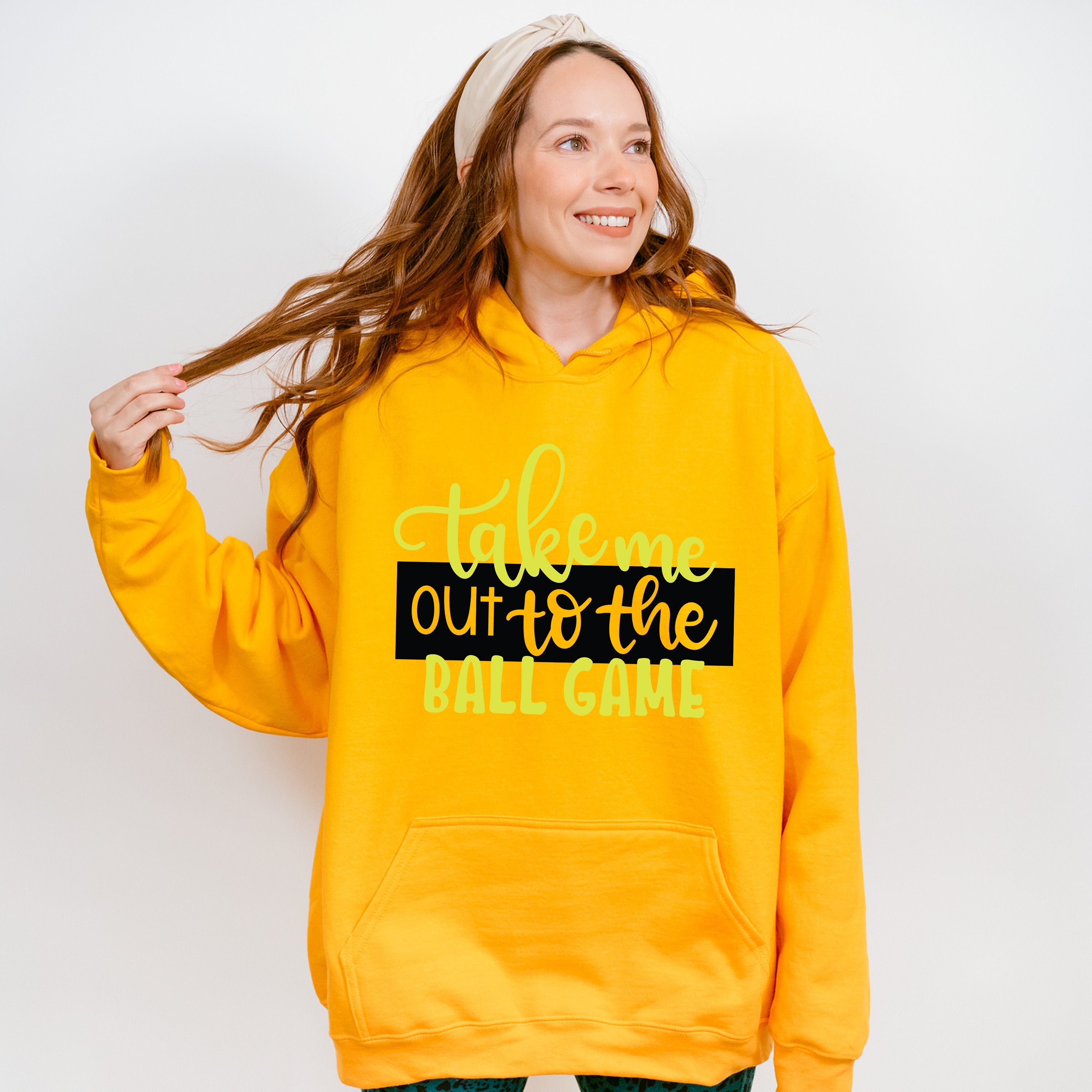 Take Me Out To The Ball Game - Softball Unisex Crewneck T-Shirt Sweatshirt Hoodie