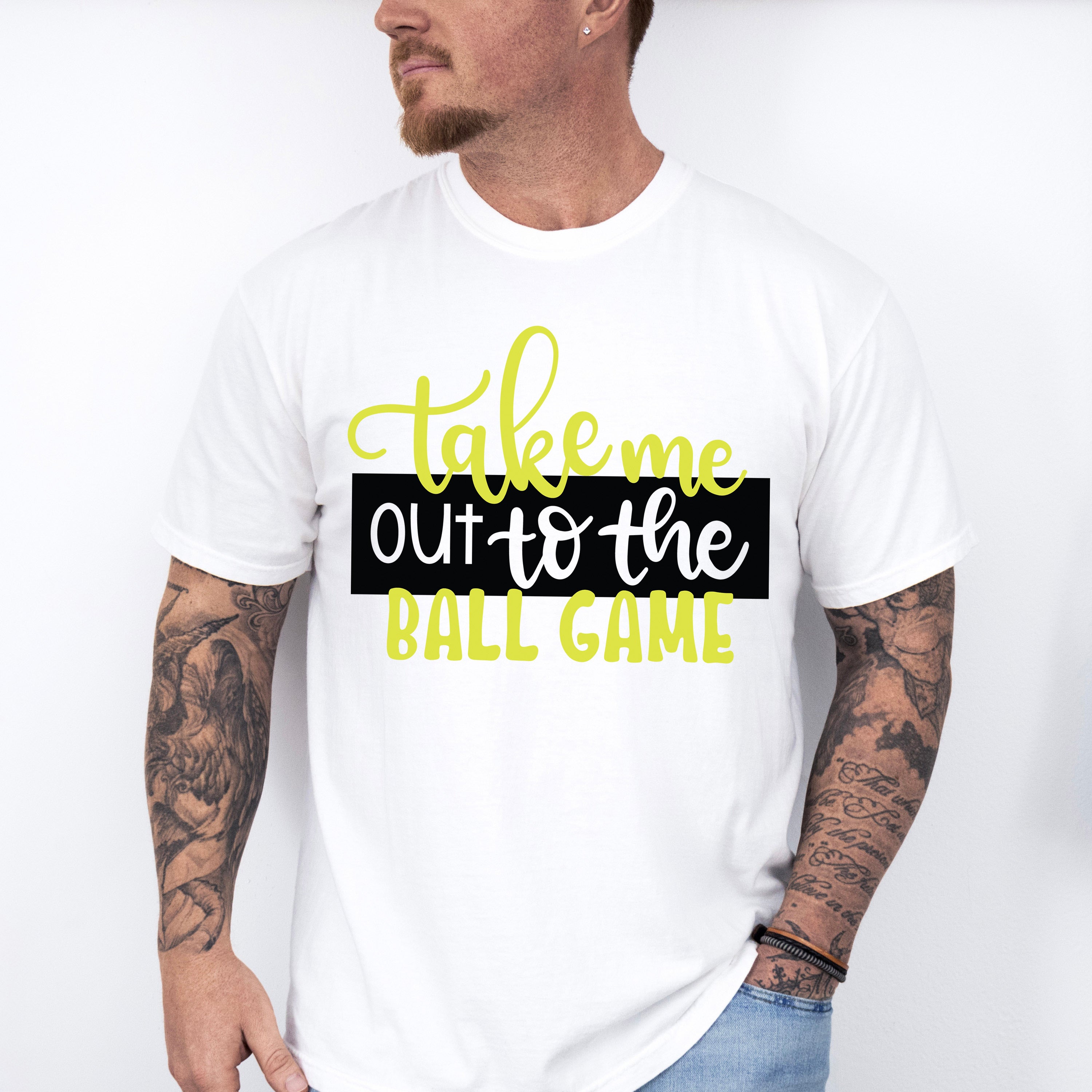 Take Me Out To The Ball Game - Softball Unisex Crewneck T-Shirt Sweatshirt Hoodie