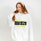 Take Me Out To The Ball Game - Softball Unisex Crewneck T-Shirt Sweatshirt Hoodie