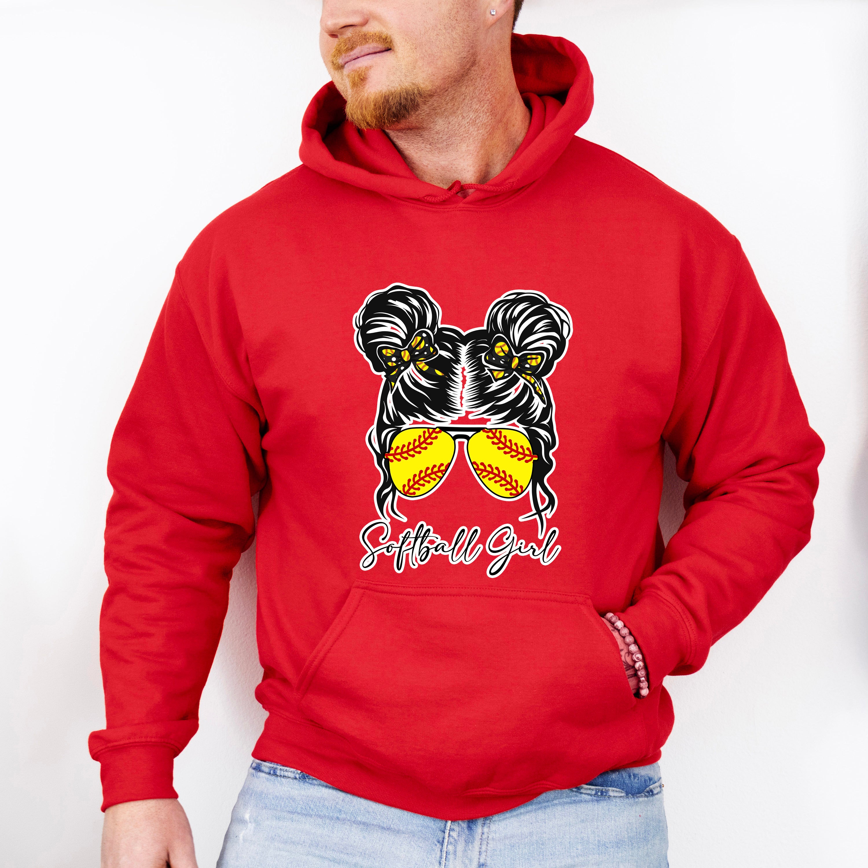 Softball Girl - Softball Unisex Crewneck T-Shirt Sweatshirt Hoodie