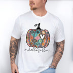Hello Fall Heart Pumpkin - Fall Unisex Crewneck T-Shirt Sweatshirt Hoodie
