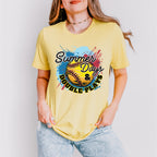Summer Days And Double Plays - Softball Unisex Crewneck T-Shirt Sweatshirt Hoodie