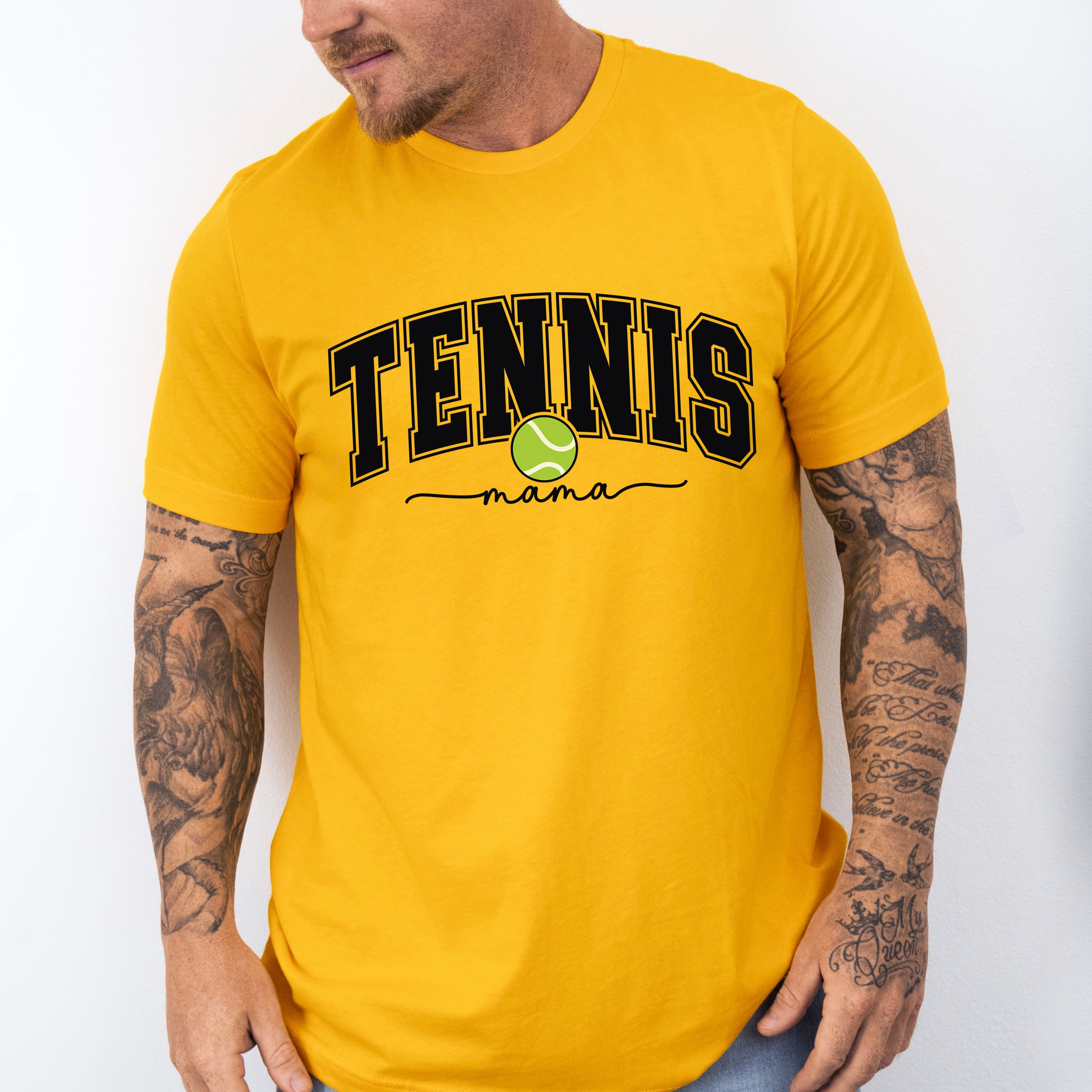 Tennis Mama Design - Tennis Unisex Crewneck T-Shirt Sweatshirt Hoodie