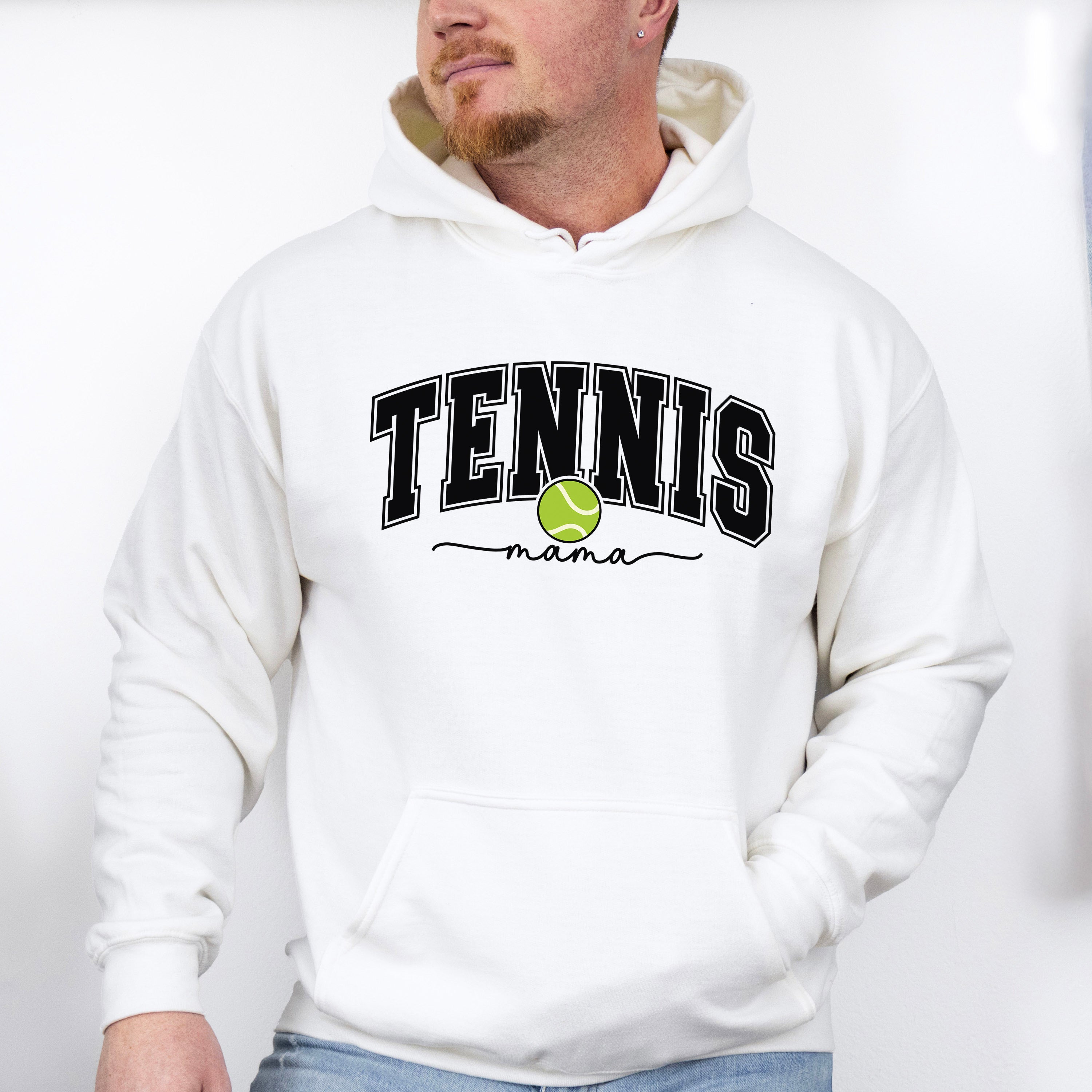 Tennis Mama Design - Tennis Unisex Crewneck T-Shirt Sweatshirt Hoodie